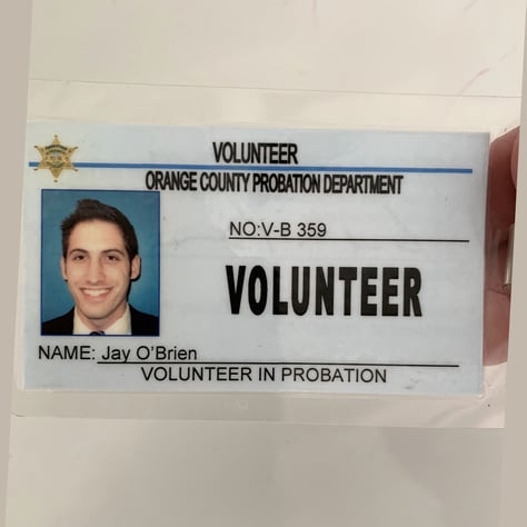 Probation-Center-Volunteer-Badge